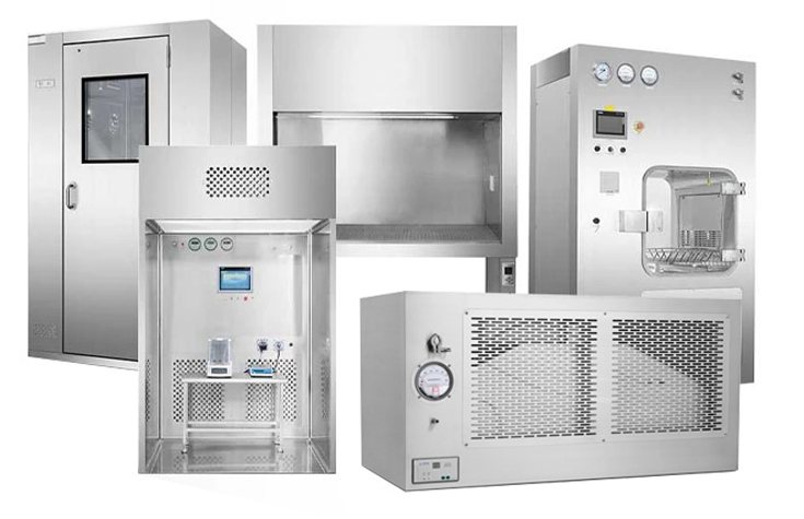 Các thiết bị phòng sạch bằng inox